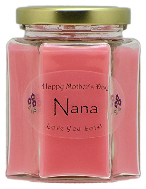Just Makes Scents Nana Mothers Day Candle - Fresh Cut Roses Scented Candle - Hand Poured in The USA