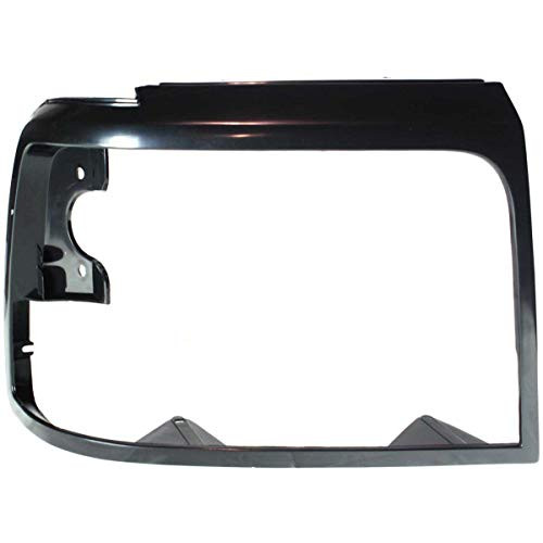 New Head light Headlight Door Headlamp Bezel Passenger Right Side Black RH For F-150