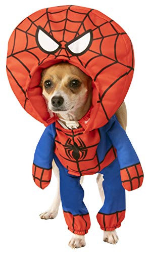 Rubie's Marvel Walking Spider-Man Oversized Head Pet Costume- Large