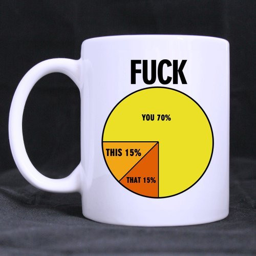 Funny Best Friends Mug - Fuck Rude Pie Chart?Coffee?Mug?or?Tea?Cup Ceramic?Material?Mugs White?11OZ Inspirational gifts for friends? Funny Best Friends Mug - Fuck Rude Pie Chart?Coffee?Mug?or?Tea?Cup Ceramic?Material?Mugs White?11OZ Inspirational gifts for friends?