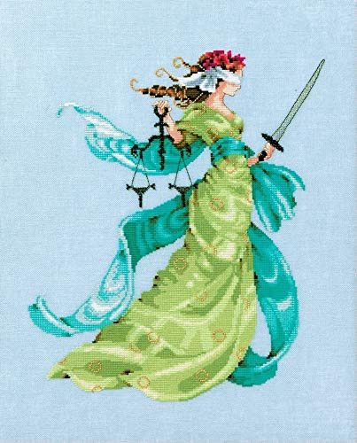Mirabilia Nora Corbett Cross Stitch Chart Lady Justice MD160