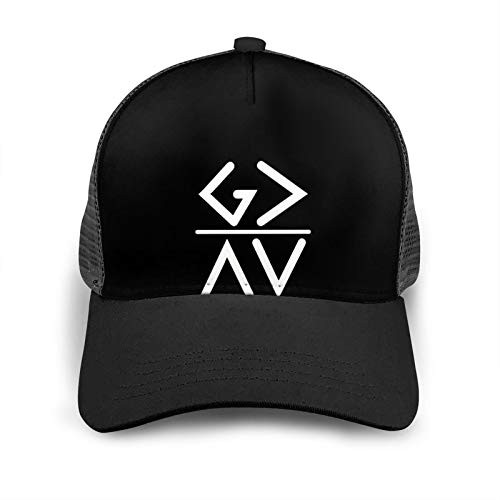 Ali Yee God is Greater Than The Highs and Lows Hat Adjustable Baseball Cap Unisex Washable Cotton Trucker Cap Dad Hat Black