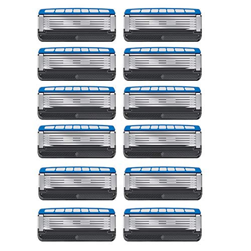 Schick Hydro Skin Comfort Dry Skin 5 Blade Razor Refills- 12 Count- Hydrate