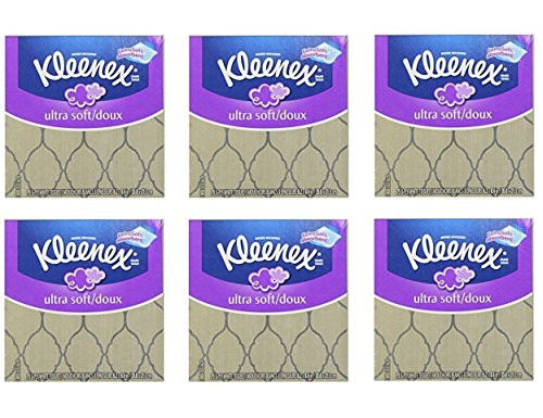Kleenex Ultra Soft Tissues- 3-Ply- 75 Ct- Pack of 6