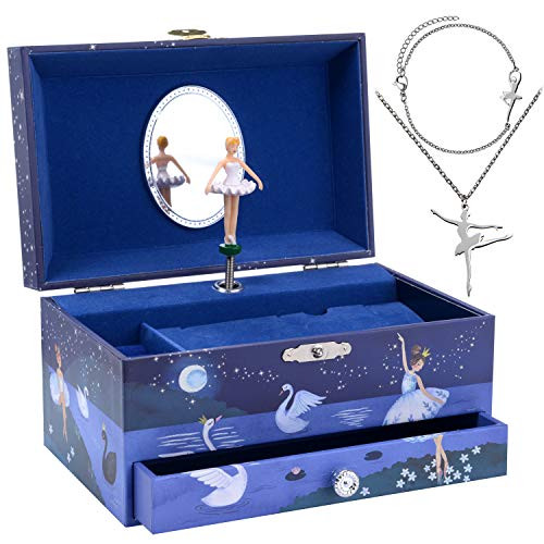 Jewelkeeper Ballerina Musical Jewelry Box for Girls Set - 3 Ballerina Gifts for Girls Jewelkeeper Ballerina Musical Jewelry Box for Girls Set - 3 Ballerina Gifts for Girls
