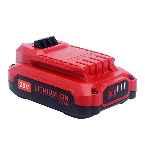 Lasica Replacement for Craftsman 20 Volt Lithium Ion Battery 3.0 Ah CMCB202- CMCB201- CMCB203- CMCB204-OPE- V20 Craftsman Battery -Only for Craftsman V20 Series-