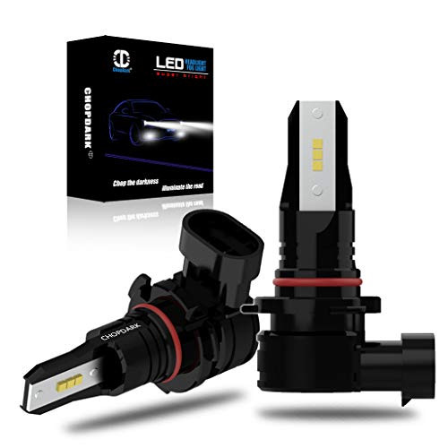 9006 HB4 LED Headlight Bulbs Conversion Kit All-in-one 300 percent Brighter 30W Low Beam Fog Light Halogen Replacement CSP Chips 6500K Xenon White Bright Light Mini Fanless Silent Wireless PnP 12V 2 Pcs