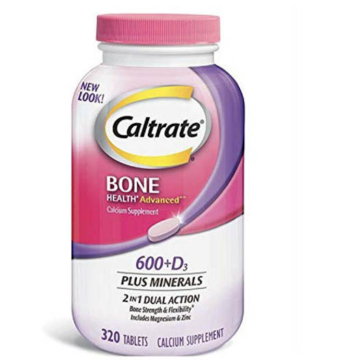 Caltrate 600PlusD3 -320 Count- Calcium and Vitamin D Supplement Tablet -320 Count- IIIiii