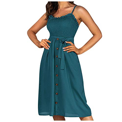 haoricu Women Dress- New Summer Women Off Shoulder Boho Tube Top Floral Sundress Maxi Evening Party Beach Long Dress -M- Black-