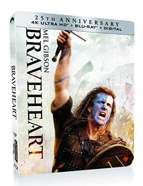 Braveheart -4K UHD Plus Blu-ray Plus Digital / Steelbook- Braveheart -4K UHD Plus Blu-ray Plus Digital / Steelbook-