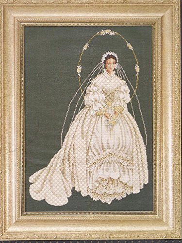 I Thee Wed - Lavender  and  Lace Victorian Designs Counted Cross Stitch Chart L and L29