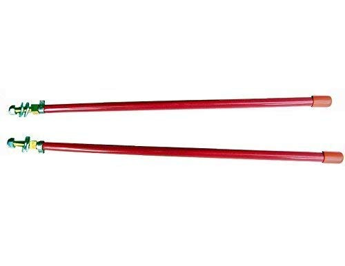 JLP Red/Orange Snow Plow Marker Set Guide Sticks Blade Markers New