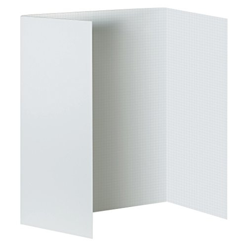 Fade-Away Foam Presentation Board, White