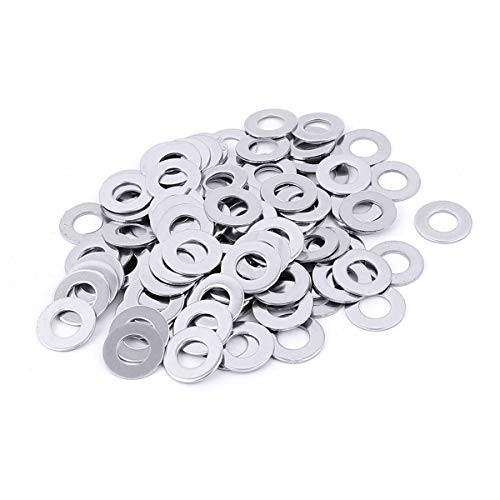 M10 Stainless Flat Finish Washer 3/4" OD (100pcs), 18-8 (304) Stainless Steel (M10)