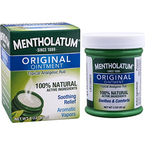Mentholatum Ointment- 3-Ounce -85 g- -Pack of 4-
