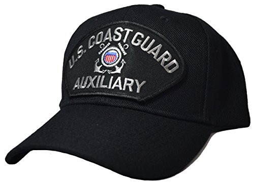 US Coast Guard Auxiliary Ball Cap Black