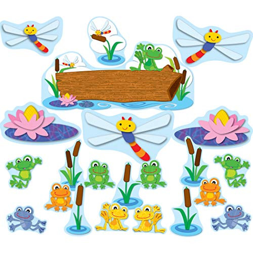 Carson Dellosa Funky Frogs Bulletin Board Set (110207)