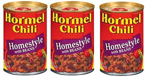 Hormel Homestyle Chili with Beans -Pack of 3- 15 oz Cans Hormel Homestyle Chili with Beans -Pack of 3- 15 oz Cans