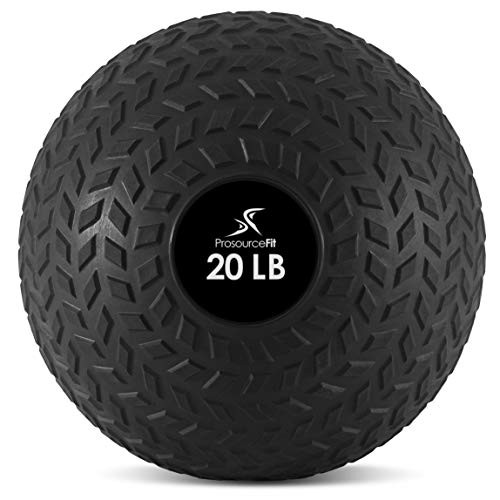 ProsourceFit Slam Medicine Balls 20lbs Tread Textured Grip Dead Weight Balls for CrossFit- Strength and Conditioning Exercises- Cardio and Core Workouts ProsourceFit Slam Medicine Balls 20lbs Tread Textured Grip Dead Weight Balls for CrossFit- Strength and Conditioning Exercises- Cardio and Core Workouts