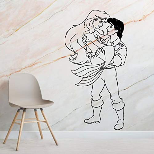 Ariel Disney Princess The Little Mermaid Sweet Prince Charming Prince Eric And Ariel Little Mermaid Vinyl Wall Art Sticker Decal Home Room Baby Girls Teens Wall Decor Design Size -20x20 inch- Ariel Disney Princess The Little Mermaid Sweet Prince Charming Prince Eric And Ariel Little Mermaid Vinyl Wall Art Sticker Decal Home Room Baby Girls Teens Wall Decor Design Size -20x20 inch-