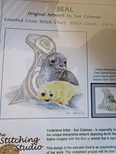 Seal Counted Cross Stitch Chart