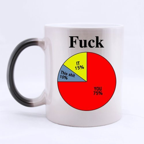 Funny Best Friends Mug - Fuck Rude Pie Chart?Coffee?Mug?or?Tea?Cup Morphing Mugs Ceramic?Material?Mugs White?11OZ Funny Best Friends Mug - Fuck Rude Pie Chart?Coffee?Mug?or?Tea?Cup Morphing Mugs Ceramic?Material?Mugs White?11OZ