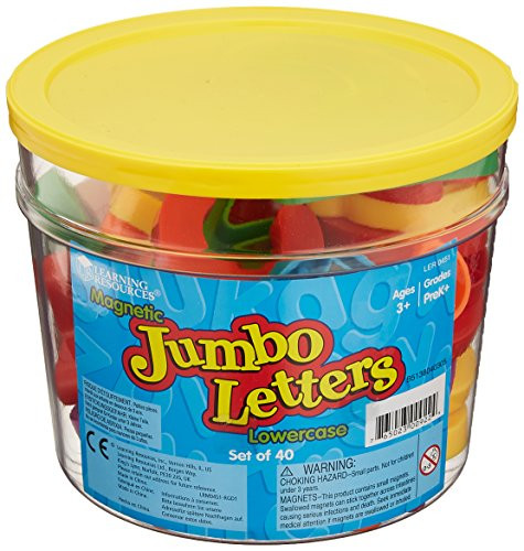 Learning Resources Jumbo Magnetic Lowercase Letters