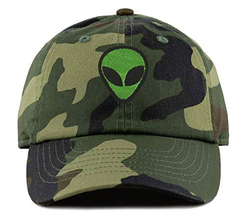 Alien Hat - Unisex Comfort Fit -5. Camo Dad Hat-