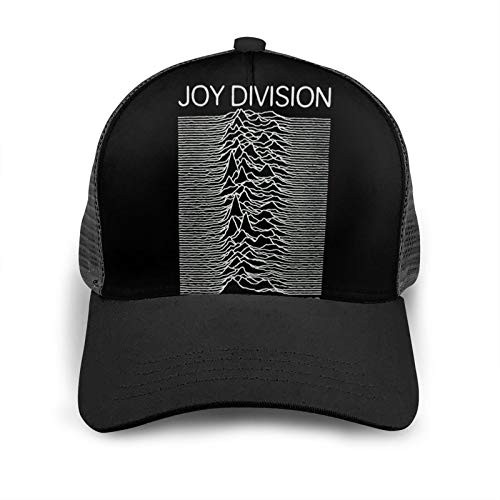 Unisex Baseball Hat Music Joy Division Unknown Pleasures Headdress Trucker Hat Baseball Cap Casual Dad Hats Adjustable Sun Hats Classic Graphic Cap Black