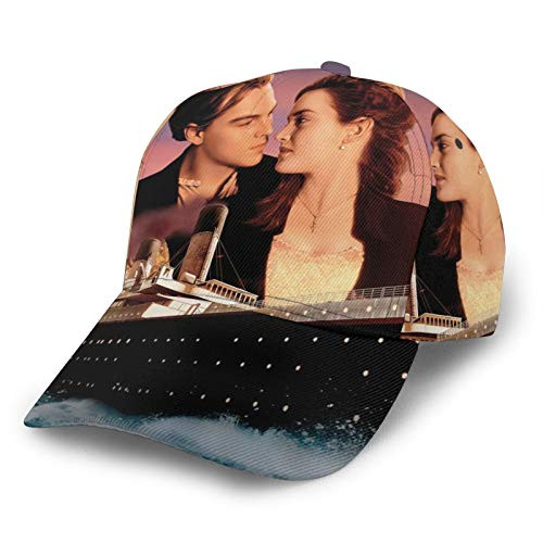 Film T-itanic Baseball Cap Sun Protection Fashion Polyester Adjustable Hats Unisex Trucker Hat Hip Hop Cap Black