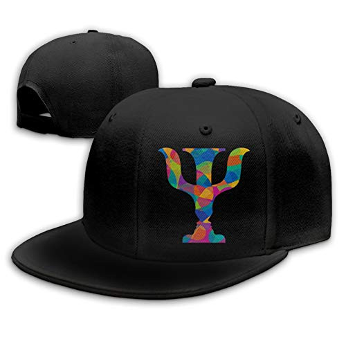 Psychology Men's Hip Hop Dad Baseball Cap Unisex Classic Trucker Hat Black