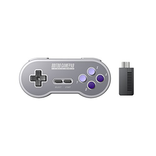 8Bitdo SN30 2.4G Wireless Gamepad Controller for SNES Classic Edition -SN30-