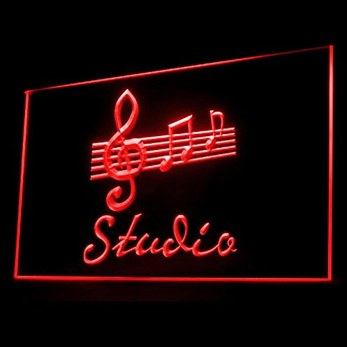 140048 Studio Recording On Air Sitcom Solo DJ Open Display LED Light Neon Sign