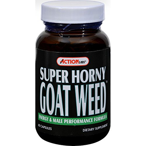 Super Horny Goat Weed Performance Formula- Energy Formula -60 Vegetarian Capsules-