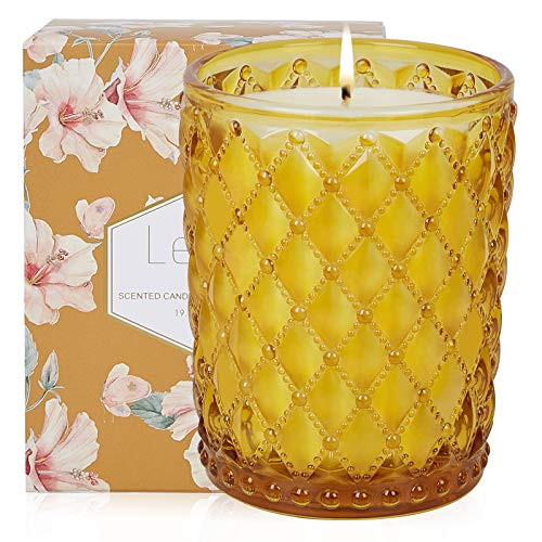 Sandalwood Aromatherapy Candles- Soy Wax Highly Scented Candles- Large Jar Candles for Relaxing- 130 Hours Long Lasting Burning- Candle Gifts for Men Women Sandalwood Aromatherapy Candles- Soy Wax Highly Scented Candles- Large Jar Candles for Relaxing- 130 Hours Long Lasting Burning- Candle Gifts for Men Women