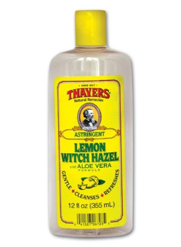 Lemon Witch Hazel with Aloe Vera Formula Astringent-12 oz Brand- THAYERS