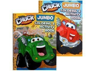 Bendon Jumbo Coloring & Activity Assorted Tonka Book