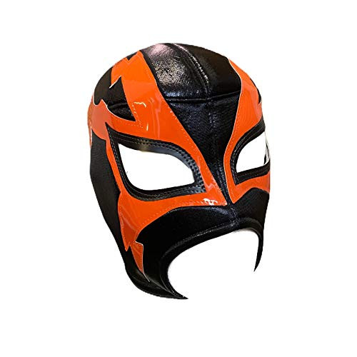 Shocker Lucha Libre Wrestling Mask -pro-fit- Costume Wear - Black/Orange Shocker Lucha Libre Wrestling Mask -pro-fit- Costume Wear - Black/Orange
