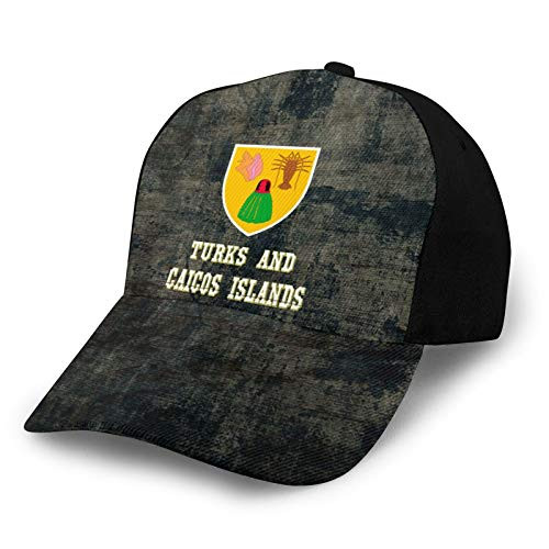 DOOD JULO Turks and Caicos Islands Hip Hop Baseball Cap Adjustable Peaked Sandwich Hat Golf Trucker Dad Cap