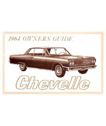 1964 CHEVROLET CHEVELLE Owners Manual User Guide