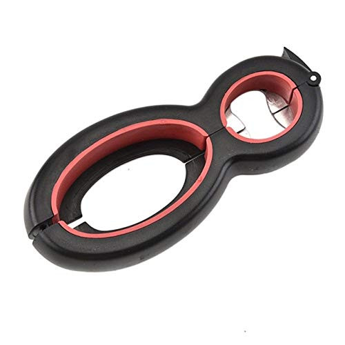 Multifunction Opener- Can Bottle Caps Opener Stainless Steel Manual Tin Can Opener- For Can/Bottle/Cap/Jar/Beer/Kitchen/Restaurant-Black Multifunction Opener- Can Bottle Caps Opener Stainless Steel Manual Tin Can Opener- For Can/Bottle/Cap/Jar/Beer/Kitchen/Restaurant-Black