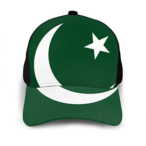 Classic Baseball Cap Flag of Pakistan Men Women Golf Hats Adjustable Plain Cap Black Classic Baseball Cap Flag of Pakistan Men Women Golf Hats Adjustable Plain Cap Black
