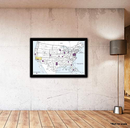 FAA Chart- Enroute Low Altitude L7/8 ELUS7 -Current Edition-. Art Print Quality- Suitable for Framing. Current Edition Printed on Demand. Ships Rolled - Not Folded.