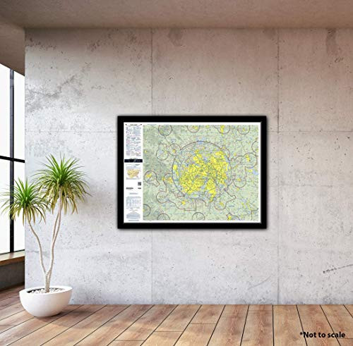 FAA Chart- VFR TAC Denver/Colorado Springs TDEN -Current Edition-. Art Print Quality- Suitable for Framing. Current Edition Printed on Demand. Ships Rolled - Not Folded.