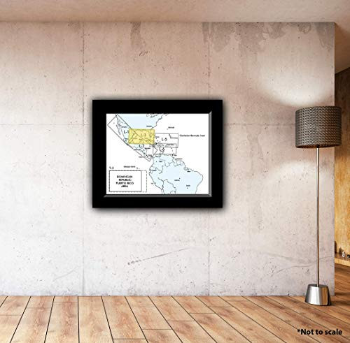 FAA Chart- Enroute Low Altitude Caribbean 3/A3 ELCB3 -Current Edition-. Art Print Quality- Suitable for Framing. Current Edition Printed on Demand. Ships Rolled - Not Folded.