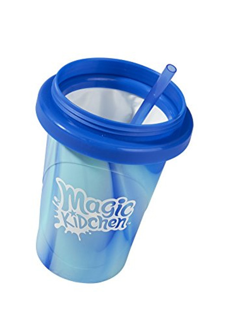 Little Kids Magic Kidchen Create Your Own Slushy Maker Kid Friendly Cooking Activity and uses Real Food Ingredients Toy, Blue Little Kids Magic Kidchen Create Your Own Slushy Maker Kid Friendly Cooking Activity and uses Real Food Ingredients Toy, Blue