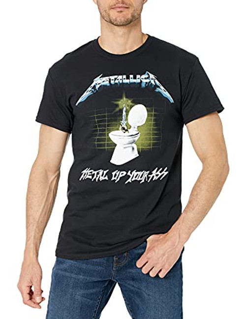 Metallica Men's Metal Up T-Shirt- Black- 3X-Large Metallica Men's Metal Up T-Shirt- Black- 3X-Large