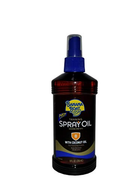 Banana Boat Spf08 Spray Oil Pump 8 Ounce Water Resistant -235ml- -2 Pack- Banana Boat Spf08 Spray Oil Pump 8 Ounce Water Resistant -235ml- -2 Pack-
