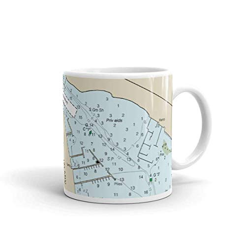 Chart Mugs Montauk Harbor Star Island- 11oz - NOAA Nautical Charts