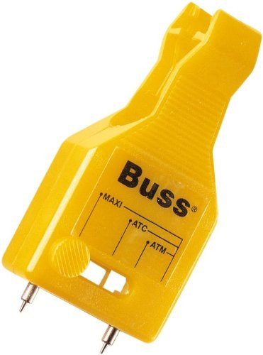 Bussmann FT-3 Automotive Blade and Glass Tube Fuse Tester and Puller, 1 Pack